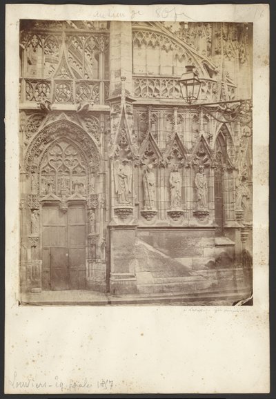 [Kerk van Notre-Dame de Louviers]. door Unknown artist