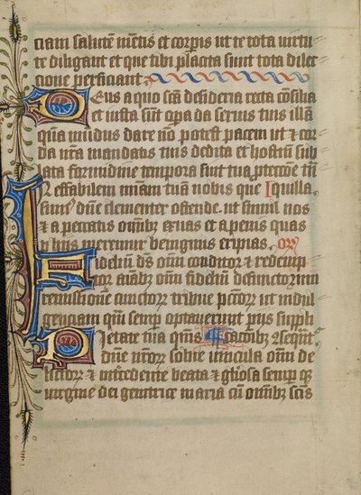 Versierde tekstpagina door Unknown artist