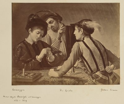 De spelers door Unknown artist