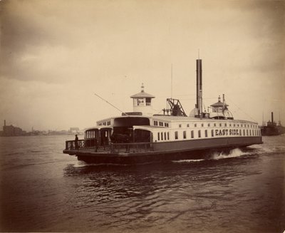 [East Side veerboot] door Unknown artist