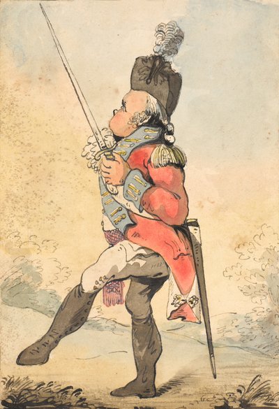 Egad, ik heb het nu of de duivel zit erin?, 1796 door Unknown artist