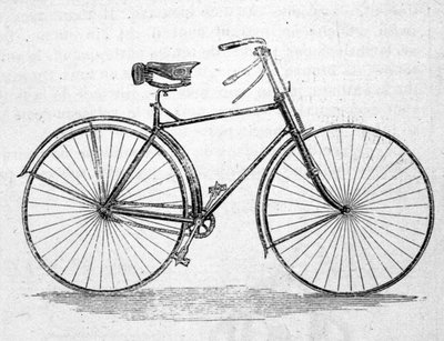 Frame fietsmodel door Unknown artist