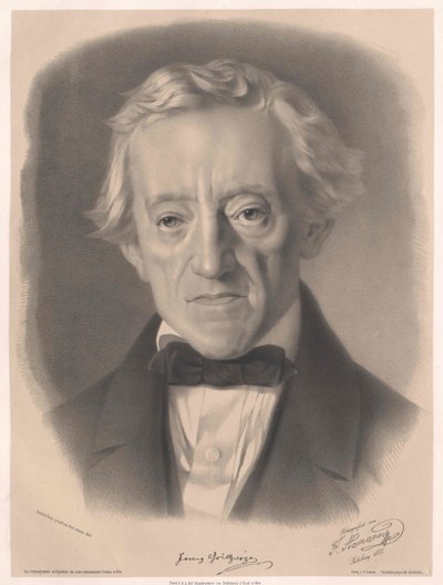 Franz Grillparzer (prent) door Unknown artist