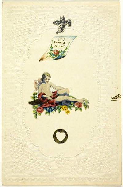 Van een vriend (valentijn) door Unknown artist