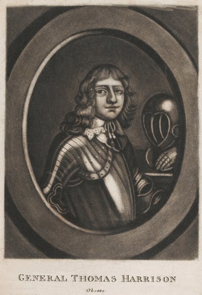 Generaal Thomas Harrison door Unknown artist