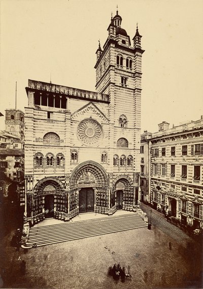 [Kathedraal van Genua]. door Unknown artist