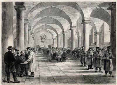 Greenwich Hospital - De Westelijke Eetkamer - Greenwich Marinehospitaal - Westelijke Eetkamer door Unknown artist