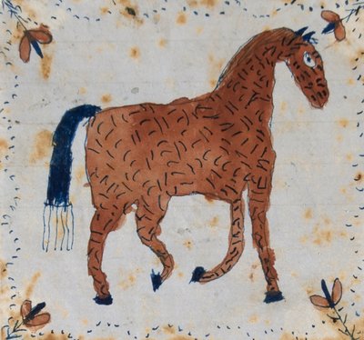 Paard door Unknown artist
