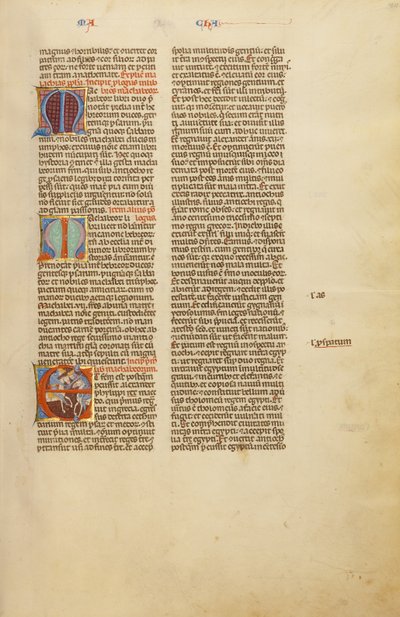 Initial E: Twee vechtende ridders door Unknown artist