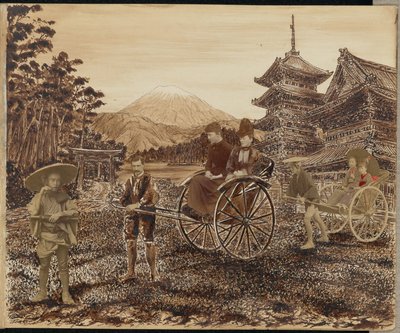 [Japanse scène] door Unknown artist