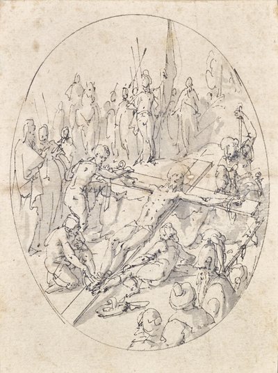 Kruisiging van Christus door Unknown artist