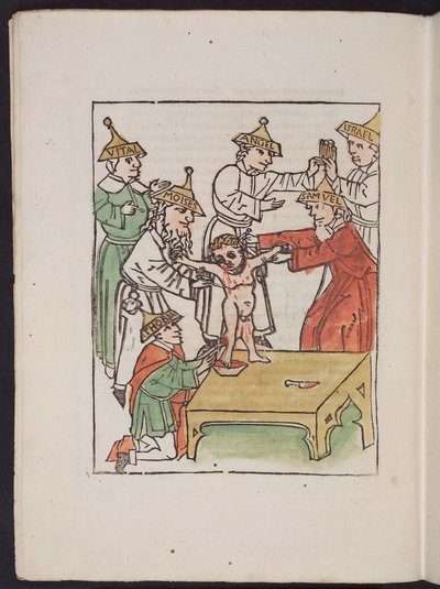 De zaak Simon van Trente (15e eeuw) door Unknown artist