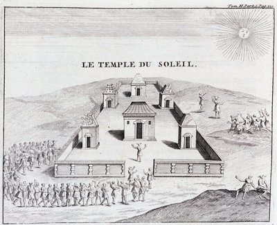 De Tempel van de Zon - in "Journey historique de l