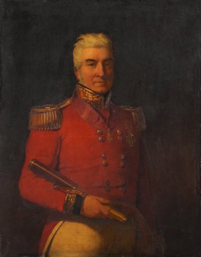 Generaal-majoor Sir William Morison KCB (1781-1851), Madras Army Staff door Unknown artist