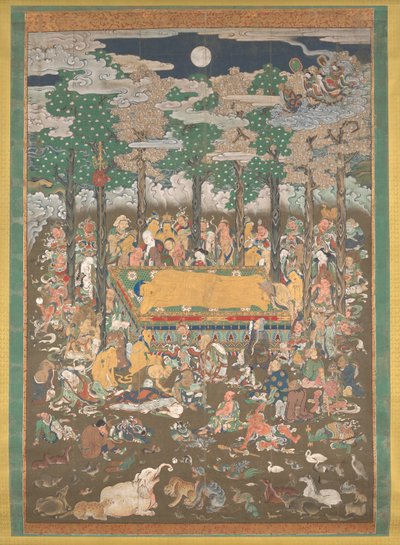 Nehan: Dood van de Boeddha door Unknown artist