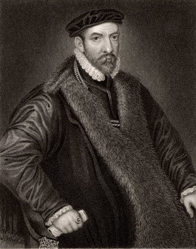 Nicholas Bacon (1509-1579) door Unknown artist