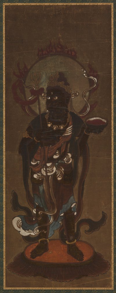 Een van de 12 deva: Ishanaten (Isana) door Unknown artist