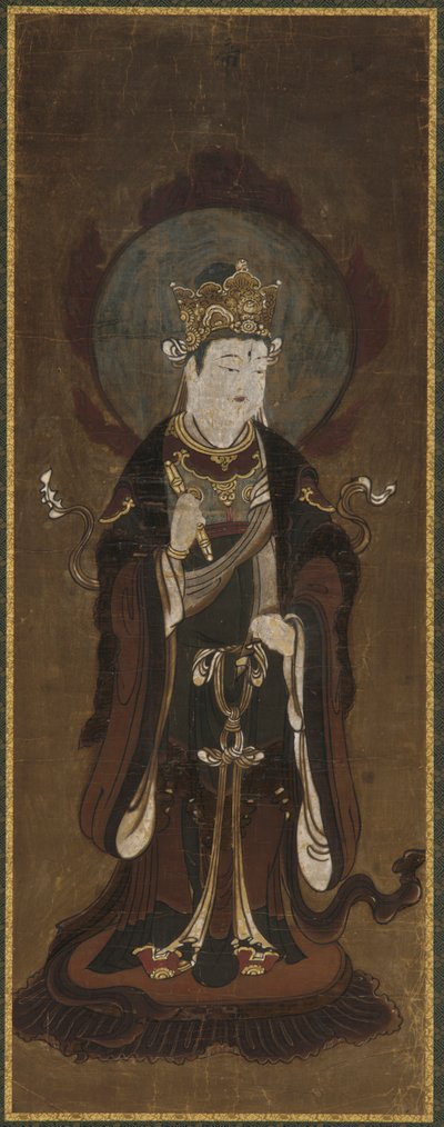 Een van de twaalf deva: Taishaku-ten (Indra) door Unknown artist