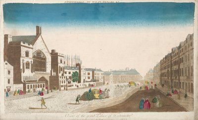 Paleis van Westminster door Unknown artist