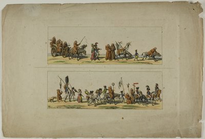 Platen drie en vier, uit L