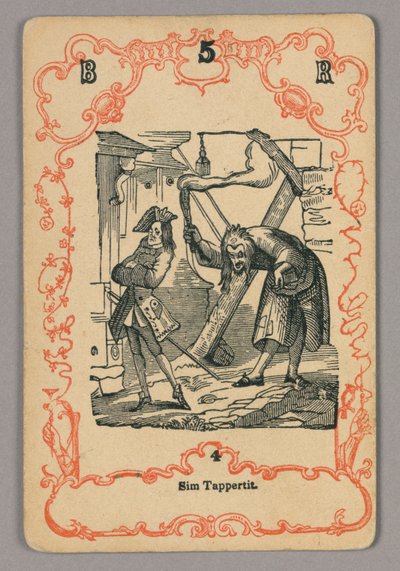 Speelkaart door Unknown artist