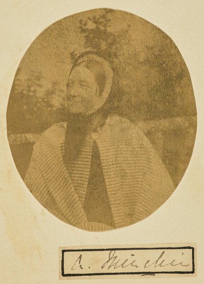 [Portret van Amelia Minchin]. door Unknown artist