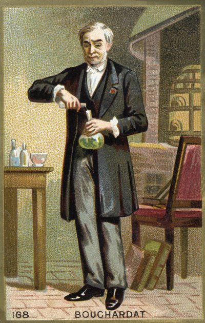 Portret van Bouchardat door Unknown artist