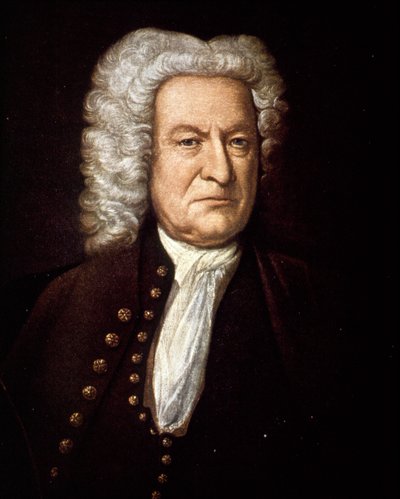 Portret van Jean Sebastien Bach (Johann Sebastian Bach) door Unknown artist