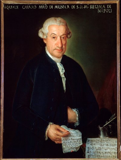 Portret van Pasquale Cafaro (schilderij) door Unknown artist