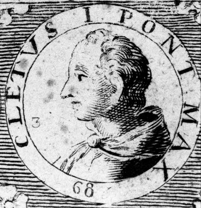 Portret van paus Anacletus of Cletus of Anencletus of Cleto I, overleden in 91. door Unknown artist