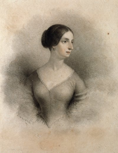 Portret van Teresa Borri (1799-1861) door Unknown artist