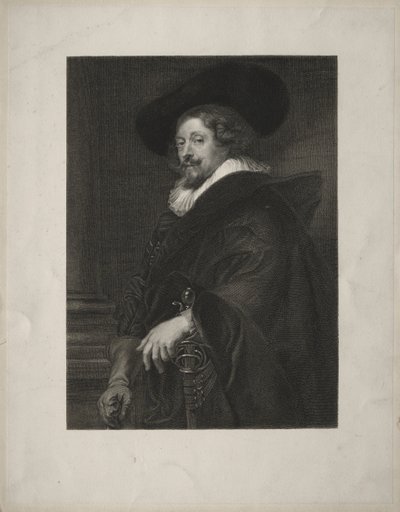Portret van een man door Unknown artist