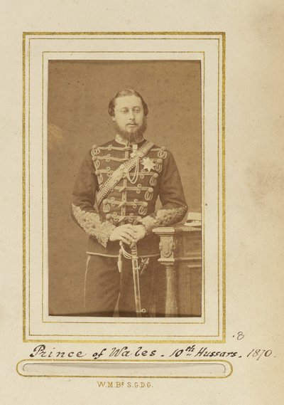 [Prins van Wales. 10e Huzaren]. door Unknown artist