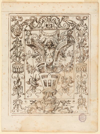 Project: de Decoratie van een Paneel door Unknown artist
