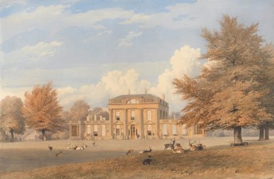 Roundway Park, Wiltshire: buitenaanzicht door Unknown artist