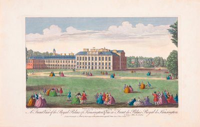 Koninklijk Paleis van Kensington in de 18e eeuw door Unknown artist