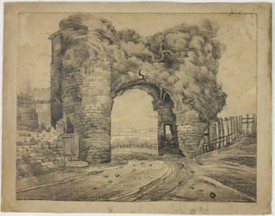 Rye Gate, Winchelsea, Kent door Unknown artist