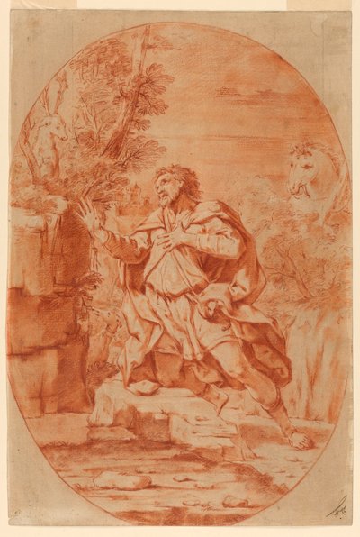 Sint Hubertus door Unknown artist