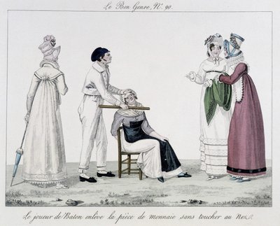 Saltimbanque: de stokspeler - in 