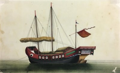 Scheepsschilderijen door Unknown artist