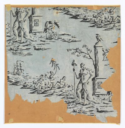 Zijmuur door Unknown artist