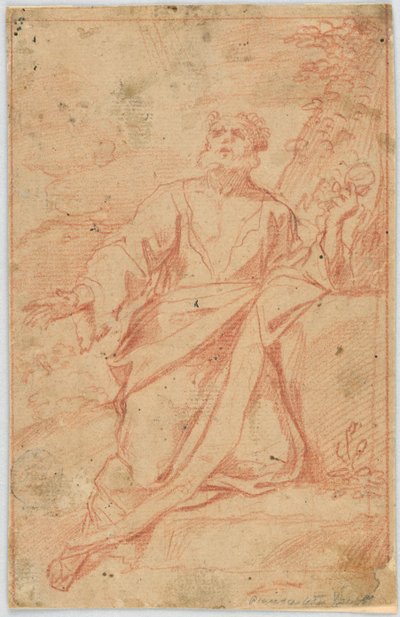 St. (Hiëronymus?) in Extase door Unknown artist