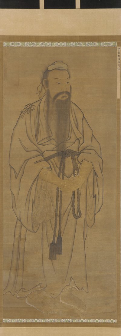 Staande figuur van Lü Dongbin door Unknown artist
