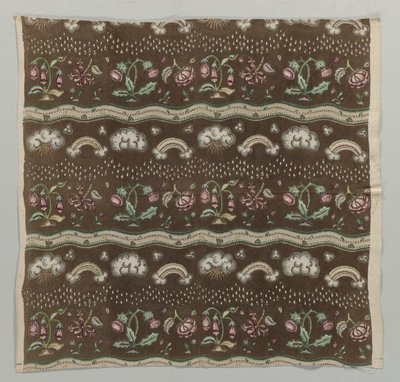Fragment textiel door Unknown artist