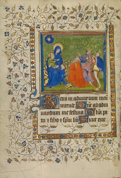 De aanbidding van de Wijzen door Unknown artist