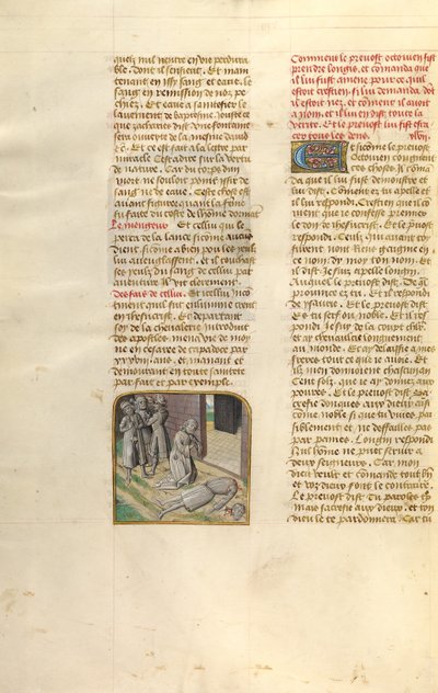 De onthoofding van Longinus door Unknown artist