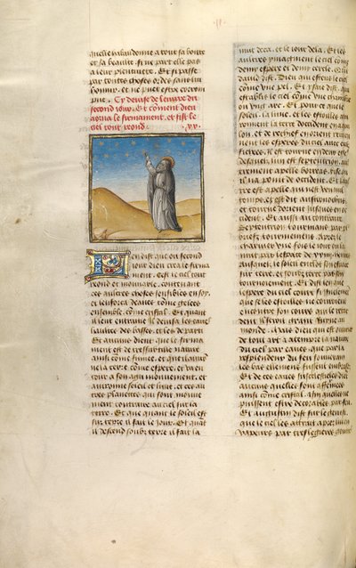De schepping van de sterren door Unknown artist