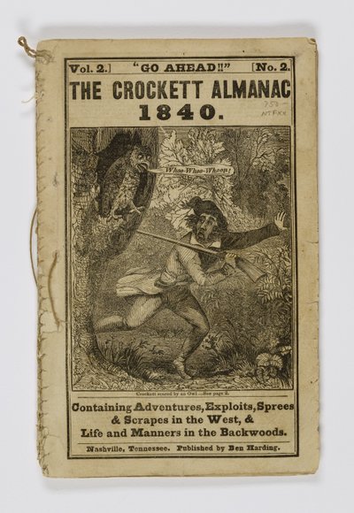 De Crockett almanak door Unknown artist