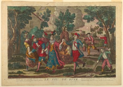 Het vuur van vreugde door Unknown artist
