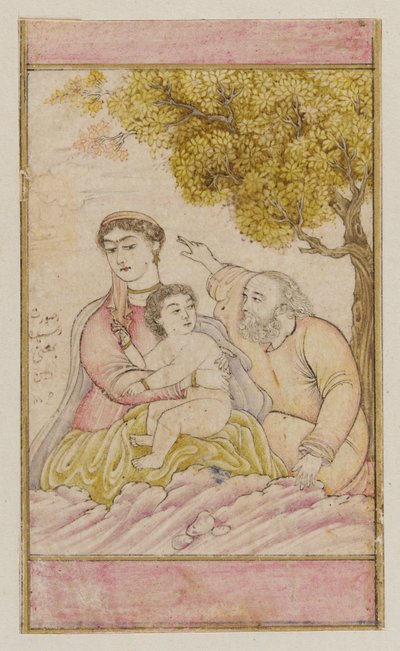 De Heilige Familie (naar een Europees ontwerp) door Unknown artist